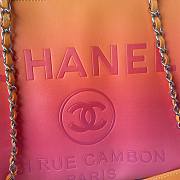 	 Colestore Chanel Large Shopping Bag Orange 34cm - 3