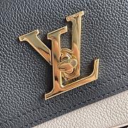 	 Louis Vuitton Lockme Tender Leather Black M58555 Size 19x13x8cm - 2