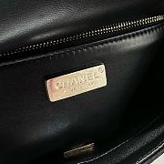 Colestore Chanel Small Black Sequins Flap Bag Size 20cm - 2