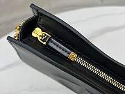 	 Colestore Dior CD Signature Hobo Mini Black Bag 23.5 x 14.5 x 6 - 5
