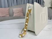 	 Colestore Dior CD Signature Hobo Mini White Bag 23.5 x 14.5 x 6 - 5