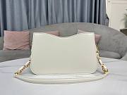 	 Colestore Dior CD Signature Hobo Mini White Bag 23.5 x 14.5 x 6 - 3