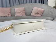 	 Colestore Dior CD Signature Hobo Mini White Bag 23.5 x 14.5 x 6 - 2