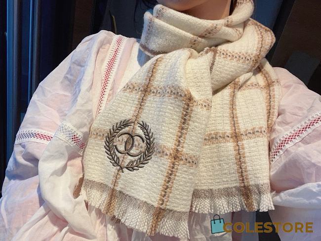 	 Colestore Chanel Scarf Line Brown - 1