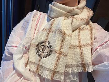 	 Colestore Chanel Scarf Line Brown