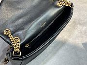 	 Colestore YSL Calypso In Plunged Lambskin Black 26×14×7cm - 3