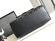 Colestore Maxi Size Hobo Bag Calfskin and Gold-Tone Metal Black - 3