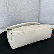 Colestore YSL Lou Lou Puffer Mini White Size 23×15.5×8.5cm - 2