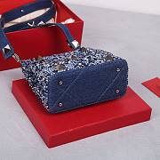 Colestore Valentino Garavani Romanstud Bling Bling Blue 20x15x9cm - 4