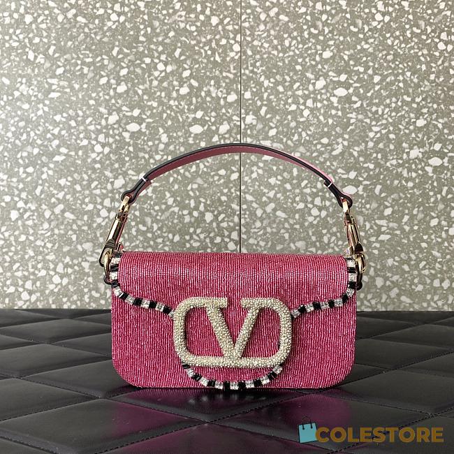 Colestore Valentino VLogo Signature Pink Size 19x10.5x5cm - 1