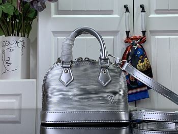 Colestore Louis Vuitton Nano Alma M82682 Silver Size 18x12x8