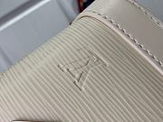 	 Colestore Louis Vuitton Nano Alma M82411 White Size 18x12x8 - 6