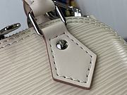 	 Colestore Louis Vuitton Nano Alma M82411 White Size 18x12x8 - 3