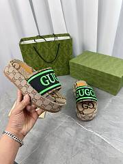 Colestore Gucci Women's Platform Slide Sandal Green - 4