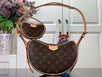 Colestore Louis Vuitton Croissant MM Monogram M46828 25 x 15 x 5 cm