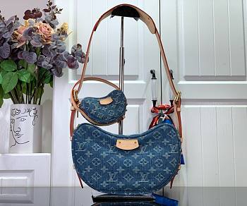  Colestore Louis Vuitton Croissant MM New LV Remix M46856 25 x 15 x 5 cm