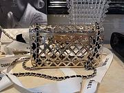 Colestore Chanel Mini Gold Cage Bag  - 6