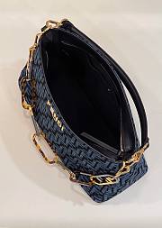 Colestore Fendi O Lock Blue Size 35/14/23 - 5
