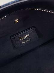 Colestore Fendi O Lock Blue Size 35/14/23 - 4