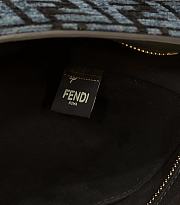 Colestore Fendi O Lock Blue Size 35/14/23 - 2