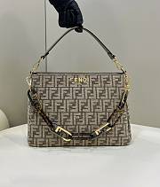 	 Colestore Fendi O Lock Beige Size 35/14/23 - 1