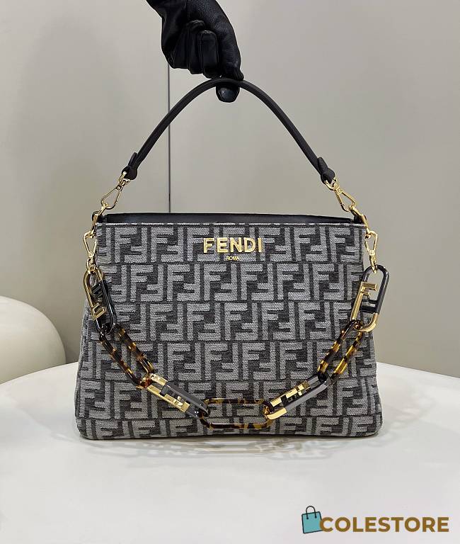 	 Colestore Fendi O Lock Black Size 35/14/23 - 1