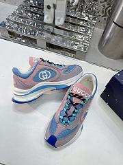 Colestore Gucci Run Sneaker Blue Men/ Women  - 3