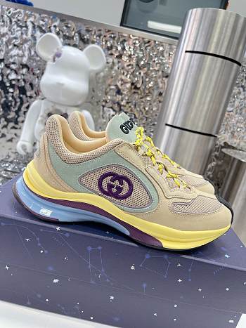 	 Colestore Gucci Run Sneaker Yellow Men/ Women