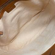 Colestore GG Diana Small Brown Leather Shoulder Bag 30×8.5×26 - 5