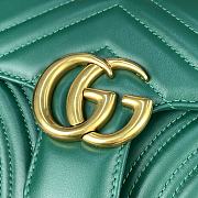 Colestore Gucci GG Marmont Green 22*13*6cm - 2