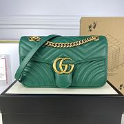 	 Colestore Gucci GG Marmont Green 26*15*7cm - 1
