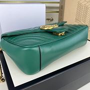 	 Colestore Gucci GG Marmont Green 26*15*7cm - 6