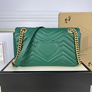 	 Colestore Gucci GG Marmont Green 26*15*7cm - 4