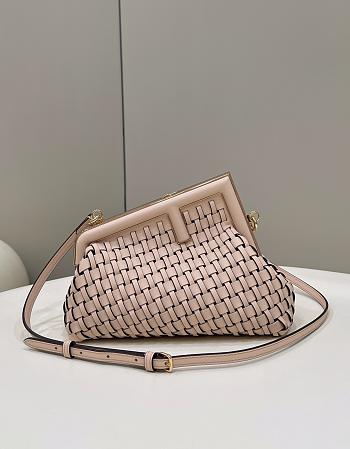 	 Colestore Fendi First Small Pink Bag 24x9x18cm