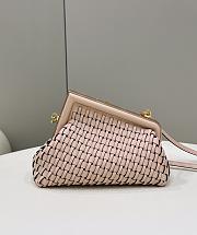 	 Colestore Fendi First Small Pink Bag 24x9x18cm - 5