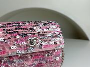 Colestore Chanel Flapbag Sequin Pink Size 20cm - 4