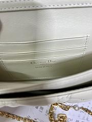 Colestore Dior Cannage Butterfly White Size 21 x 11.5 x 4.5cm - 5