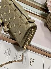 	 Colestore Dior Cannage Butterfly Grey Size 21 x 11.5 x 4.5cm - 4
