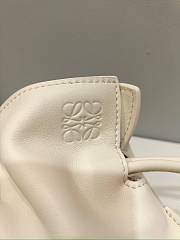 	 Colestore Mini Flamenco Clutch In Nappa Calfskin Angora Size 24*18*9cm - 4