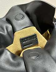 	 Colestore Mini Flamenco Clutch In Nappa Calfskin Black Size 24*18*9cm - 5
