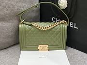 	 Colestore Chanel Leboy Green Gold Hardware Size 25cm - 1
