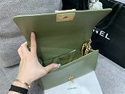 	 Colestore Chanel Leboy Green Gold Hardware Size 25cm - 3