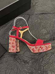 	 Colestore Chanel Heels Red Pump  - 2