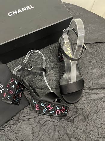 	 Colestore Chanel Heels Black Pump