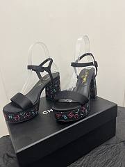 	 Colestore Chanel Heels Black Pump - 4