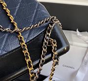 Chanel's Gabrielle Small Backpack Blue And Black A94485 VS09477 - 4