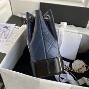 Chanel's Gabrielle Small Backpack Blue And Black A94485 VS09477 - 3