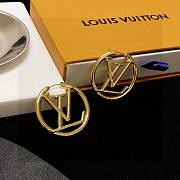 	 Colestore Louis Vuitton Earrings Gold - 1