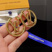 	 Colestore Louis Vuitton Earrings Gold - 5