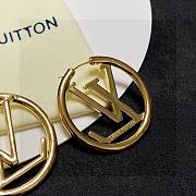 	 Colestore Louis Vuitton Earrings Gold - 4